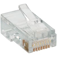 Lumberg Modular plug, 8p8c (RJ45), with locking latch, piercing technology