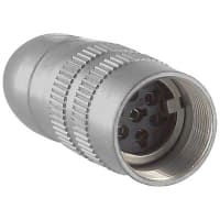 Lumberg Socket Accessory, For 61076-2-106, IP68, W/Threaded Joint And Solder Terminals