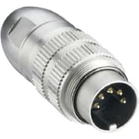 Lumberg Plug Accessory, For 61076-2-106, IP68, W/Threaded Joint And Solder Terminals