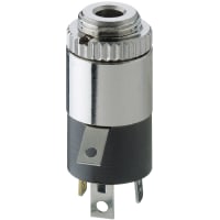 Lumberg Jack Chassis Socket, 2.5 Mm