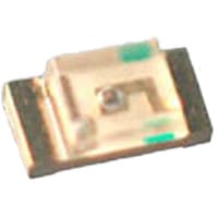 Lumex Green LED, 574 nm 1206 Clear, Rectangle Lens SMD package