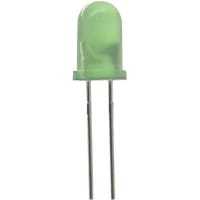 Lumex LED PCB Green 30 mcd (Typ.)Axial 0.232 in. T-1 3/4 150 mA (Max.) 105 mW