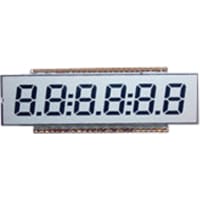 Lumex Displays LCD Character 6 Digits .71 in Character TN Transflective InfoVue Series