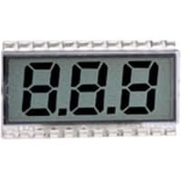 Lumex Displays LCD Character 3 Digits .31 in Character TN Transflective InfoVue Series