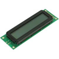 Lumex Displays LCD Character 20x2 Gray STN Heater Transflective InfoVue Series