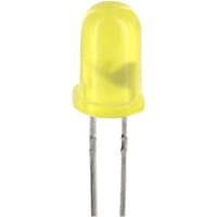 Lumex LED; Yellow;30mcd;0.232In.;T 1-3/4;150mA;2.1V;60deg;585nm;Diffused