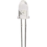 Lumex LED Yellow 1300 mcd (Axial) 0.232 in. T 1-3/4 150 mA (Max.) 2.1 V (Typ.)