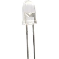 Lumex LED Orange 2400 mcd (Axial) @ 20 mA 5 mm T-1-3/4 150 mA (Max.) 20 Deg