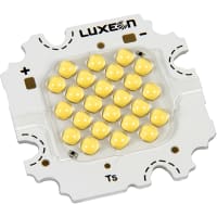 Lumileds LXM3-PW61, LUXEON Rebel Series White High-Power LED, 3500K, 3-Pin, Round Lens