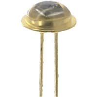 Luna Optoelectronics Diode, Photo, SAR 400 to 1100nm, Id 100nA, Isc 225uA, Voc 0.4V, TO-46, Tr 1us, Tf 1.5us