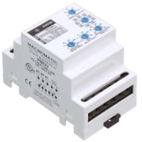 Macromatic Phase Monitoring Relay, 190-500 VAC, DPDT, 10A/277V, DIN Rail, PMD Series