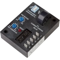 Macromatic Relay, Monitor, CRRNT SENSING, 2-20A FAULT TRIP CRRNT, 120VAC IN, FXD DELAY PWR-UP