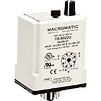 Macromatic Time Delay Relay; Plug-in; Flasher (On 1st); 24-240VAC/12-125VDC; 0.05S-100H