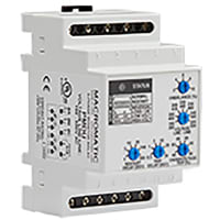 Macromatic Relay, 3 Phase Monitor, DPDT, 10 A, 102-138VAC, DIN-Rail Mount, PHASE LOSS, PHA