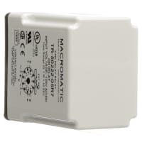 Macromatic RELAY, E-Mech, Time Delay, On Delay, 10A, DPDT, 120 VAC/VDC, 0.1-10sec., 11 pin