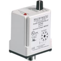 Macromatic Phase Monitoring Relay, 240 VAC, SPDT, 10A/277V, 8-Pin Octal, PAP Series