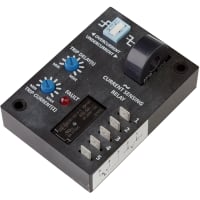 Macromatic Current Monitoring Relay, 120 VAC, SPDT, 10A/240V, Panel Mount, CAH Series