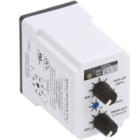 Macromatic Current Monitoring Relay, 120 VAC, SPDT, 10A/240V, 8-Pin Octal, COKP Series