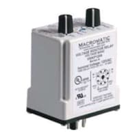 Macromatic Relay, Monitor, E-Mech, Voltage, DPDT, Cur-Rtg 10A, Ctrl-V 12DC, Vol-Rtg 240/30AC/DC