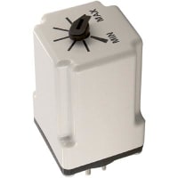 Macromatic Relay, 5 A, 2 to 60 sec., Off-Delay, 120 VAC, Plug-in, SPDT, 0.2 sec., +2%