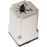 Macromatic Relay, 5 A, 0.2 to 5 sec., On Delay, SPDT, 24 VAC, 3 VA (Max.), 0 C, 60 C