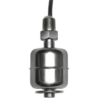 Madison Company Miniature Float Switch, Stainless Steel, 1/8" NPT, 22 AWG, 0.88 sg, M5000 Series