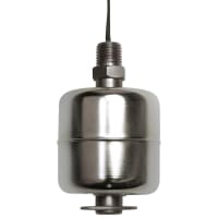 Madison Company Float Switch, Stainless Steel, 1/4" NPT, 60 Watt, 0.63 sg, M5600 Series