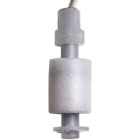 Madison Company Miniature Float Switch, PBT, 1/8" NPT, 1.13" sg, 0.75" Float Dia, M8000 Series