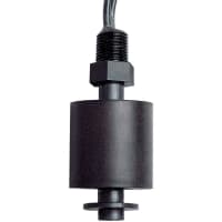 Madison Company Miniature Float Switch, PBT and Buna, 1/8" NPT, 0.56 sg, M7000 Series