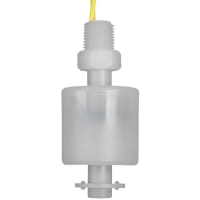 Madison Company Miniature Float Switch, Kynar, 1/8" NPT, SPST, 0.94 sg, M9000 Series