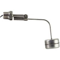 Madison Company Side Float Switch, Stainless Steel, 1/2" NPT, Normally Closed, M3827-2 Series