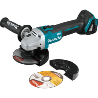 Makita Grinder, W/Brake, Brushless, 5", Cordless, Tool Only, 18V, LXT Series