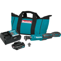 Makita Ratchet Wrench Kit 1/4", 3/8", Cordless, Lithium-Ion, 12V, 2.0Ah, CXT Series