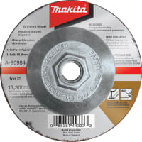 Makita INOX Grinding Wheel, 36 Grit, 4-1/2" x 1/4" x 5/8-11