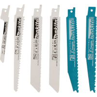 Makita Recipro Saw Blade Assortment Pack, 6 Pc.