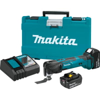 Makita Multi-Tool Kit, Cordless, Lithium-Ion, 18V, 2.0Ah, LXT Series