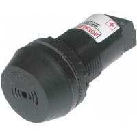 Mallory Sonalert Buzzers, Continuous Alarm, 16 to 28VDC, 40mA, 75 to 85dB, 2.9kHz, ZA Series