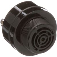 Mallory Sonalert Buzzers, Alarm, Military, 6-28VDC, 85-95dBA, 2.9 kHz, Panel, Screws, SC Series