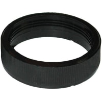 Mallory Sonalert Black Plastic (Nylon 6/6) Mounting Nut