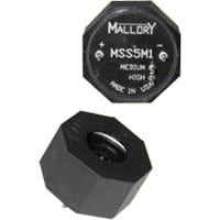 Mallory Sonalert Piezo Indicator; Buzzer; 88dB; Through hole; 975Hz; Vol-Rtg 4.5 - 5.5VDC