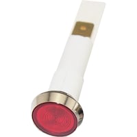 Mallory Sonalert LED Panel Mount Indicator LED Red 10mm NUT 12VAC/DC