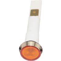 Mallory Sonalert LED Panel Mount Indicator LEDYellow10mm NUT 110VAC/DC