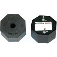 Mallory Sonalert Miniature Buzzer; Board Mount; 7-14 VDC; Loud, 85-95 dB; Fast Dbl Pulse; MSE Srs