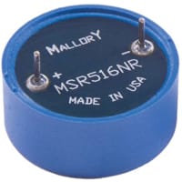 Mallory Sonalert Alarm; 2-5 VDC; 80-89 dBa; 3900 Hz; 10mA; 23.0 x 10.5 mm; Not Sealed