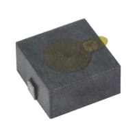 Mallory Sonalert Alarm, Piezo, SMT, 3-15VDC, 3500Hz, Continuous, 68-81dB, 14x14x7.3mm T&R