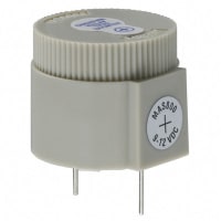 Mallory Sonalert Buzzer, Continuous Alarm, 9-12V, 90 dBA, 2.8KHz, Pins, Wash Label, MA Series