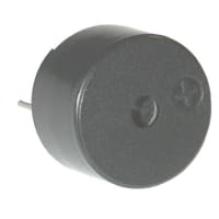 Mallory Sonalert Current Transducers, 1.25-2.5 VPP, 85 dBA, 2 kHz, 12X8.5mm, PC Pins, PB Series