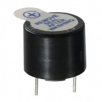 Mallory Sonalert Current Transducers, 45-5.5 VPP, 85 dBA, 2 kHz, 12X10mm, Wash Label, PB Series