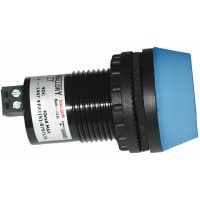 Mallory Sonalert 22mm ALARM + LED 28 Vdc, Loud, Blue, Continous