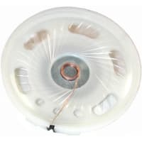 Mallory Sonalert Speakers, 8 Ohms, 0.25 W, Plastic, 500-5000 Freq, 50 X 10.5 mm, PSR Series